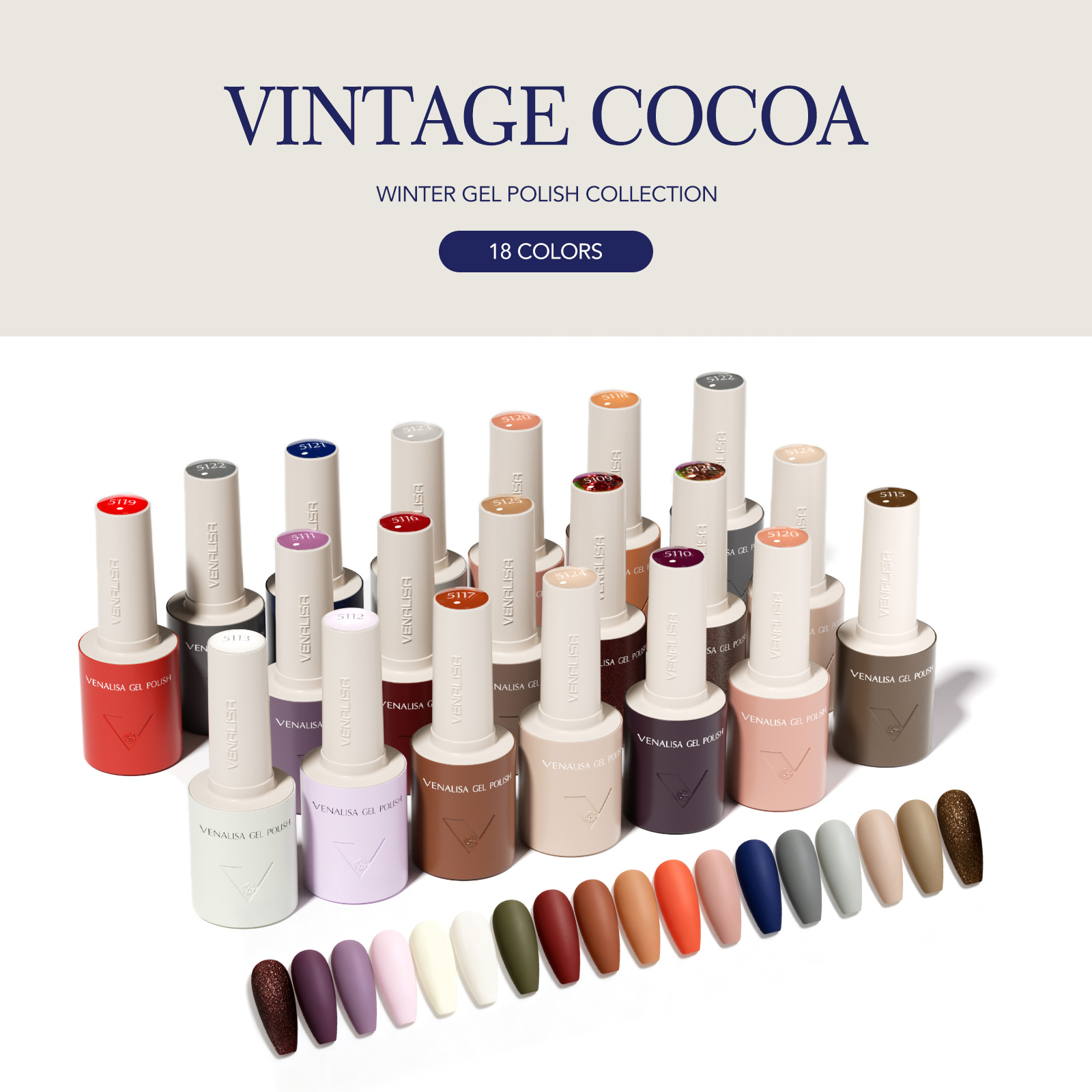 VENALISA V7 Gel Nail Polish 18 - Vintage Collectible Bottles review and price