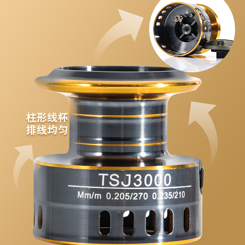 TSJ Metal Spinning Fishing Ree - Developing Tank Reel review and price