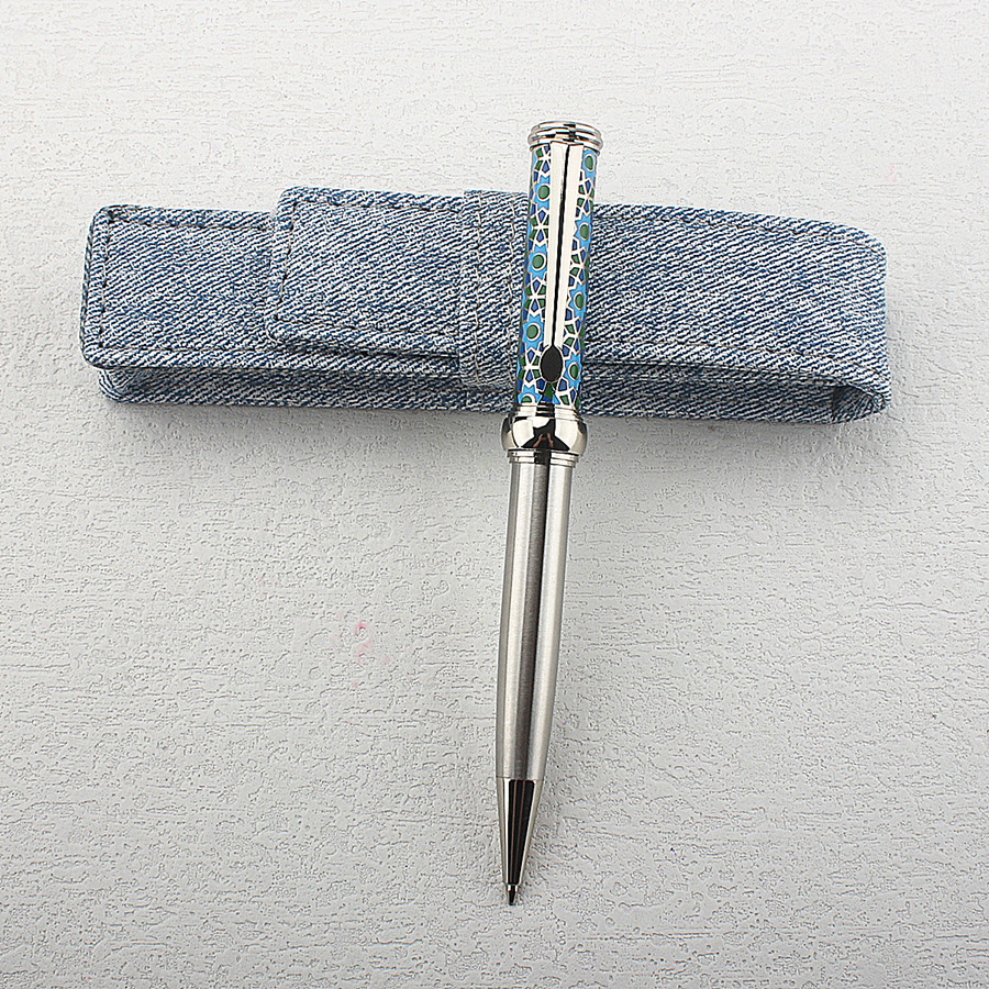 Vintage Peacock Pattern Metal  - Vintage Collectible Pens review and price